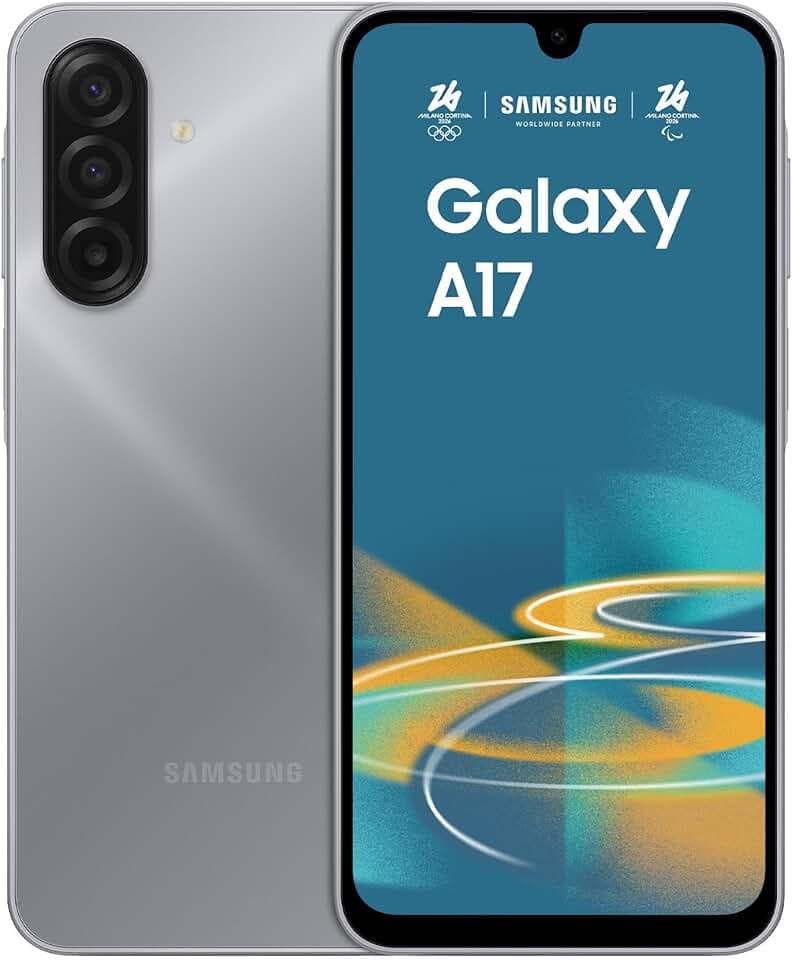 Smartphone Samsung SM-A175F 6,7" 4 GB RAM 128 GB Grigio | Samsung A17 Étiquetage Énergétique