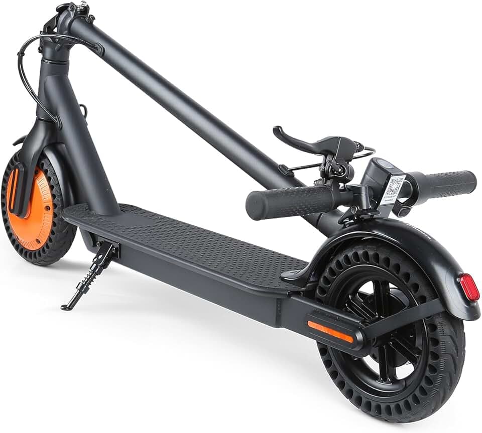 Trottinette Electrique, Moteur 500W/25KM/H, Autonomie de 20 km, Batterie 36V 5.2AH, 8.5'' Pneu Anti-crevaison, Trottinette Électriques Adulte Pliable, avec Double Frein, APP