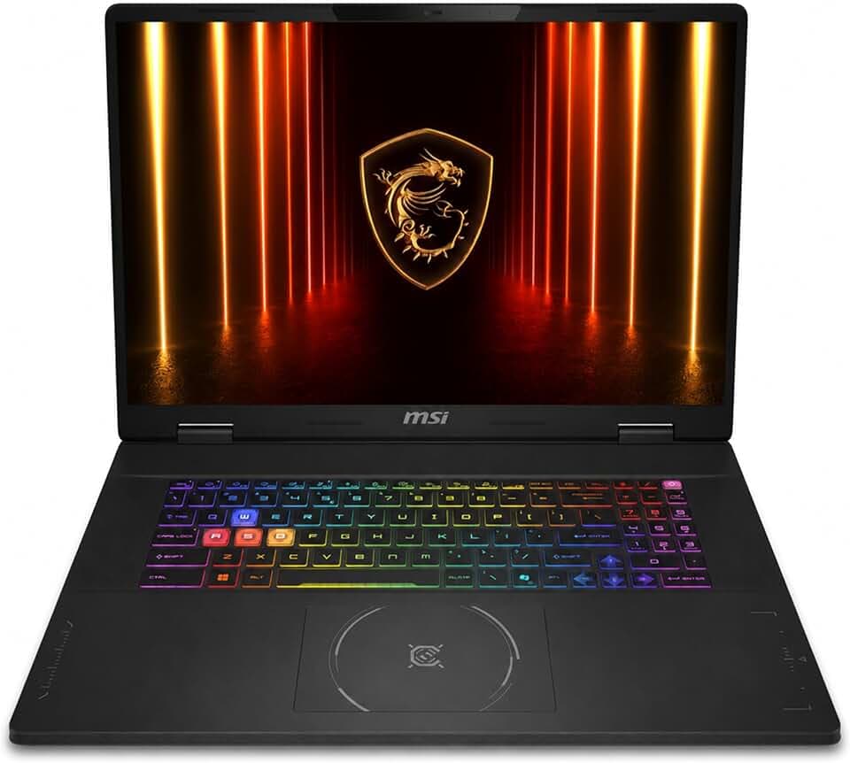 MSI Crosshair A18 HX A8WGKG-007FR : AMD Ryzen 9 8940HX - 32GB DDR5 (2x16GB) - SSD 1TB NVMe PCIe - Nvidia RTX 5070 8GB GDDR7-18' QHD+ (2560 * 1600) 240Hz - Windows 11 Famille