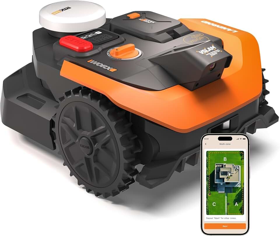 WORX Vision Cloud 2WD WR305E Robot Tondeuse 500 m²