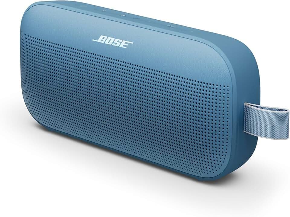 Bose SoundLink Flex SE (2e gén) Enceinte Bluetooth, Enceinte d’extérieur Ultra-Portable avec Son Haute fidélité, 12 h d’autonomie, Enceinte résistante étanche à l’Eau et à la poussière, Bleu brunante