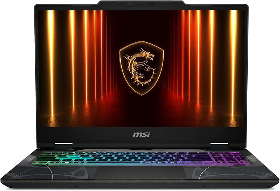 MSI Cyborg 15 B13WEKG-669FR - PC Portable Gaming 15.6' Full HD 144Hz - Nvidia RTX5050 8GB - Intel i5-13420H - 16GB DDR5 - SSD 512GB - Windows 11 Famille