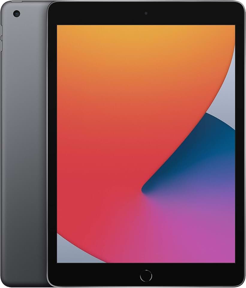 Apple iPad (8e Génération, 10,2-Pouces, 2020), 32Go, Wi-Fi, Gris Sidéral (Reconditionné)