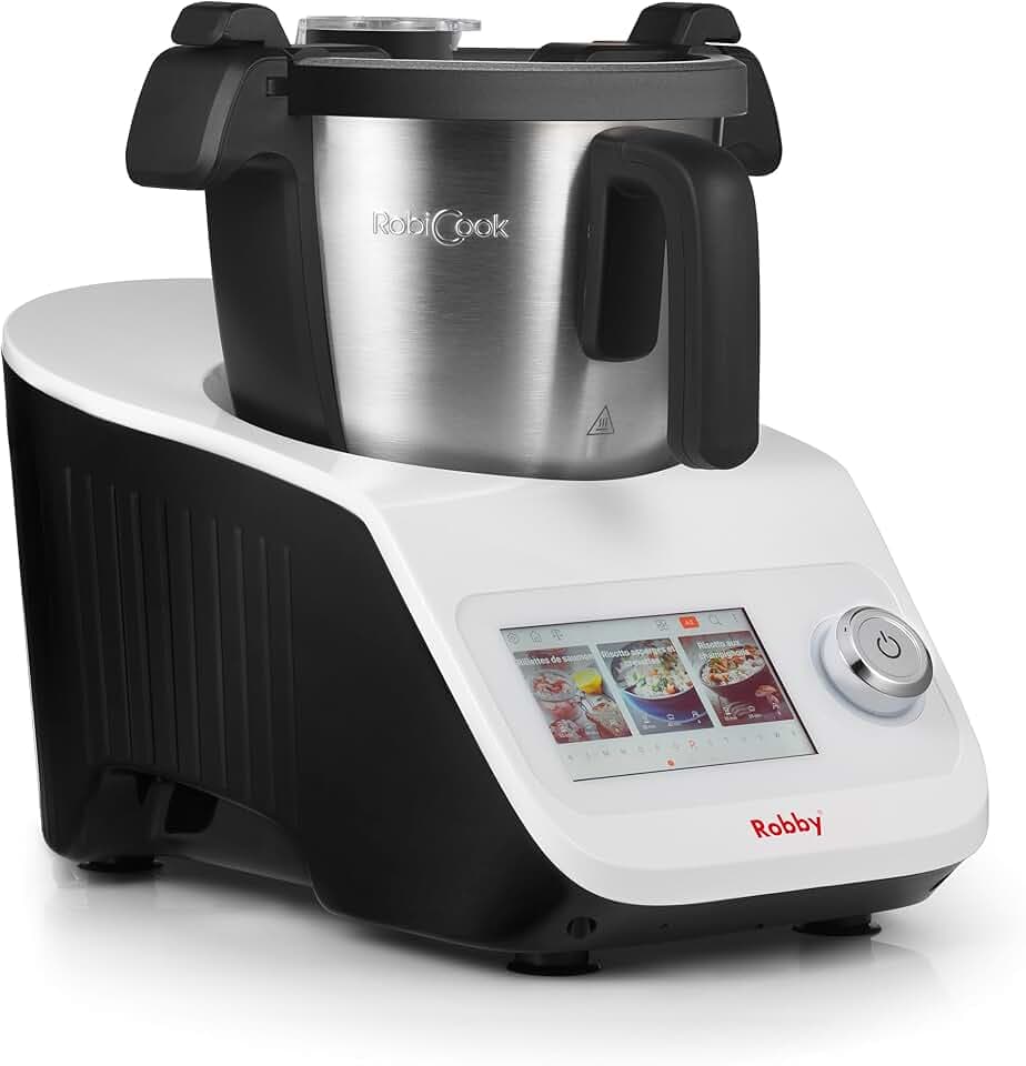 Robot Cuiseur Multifonctions Avec Balance Intégrée Et Écran Tactile - ROBICOOK