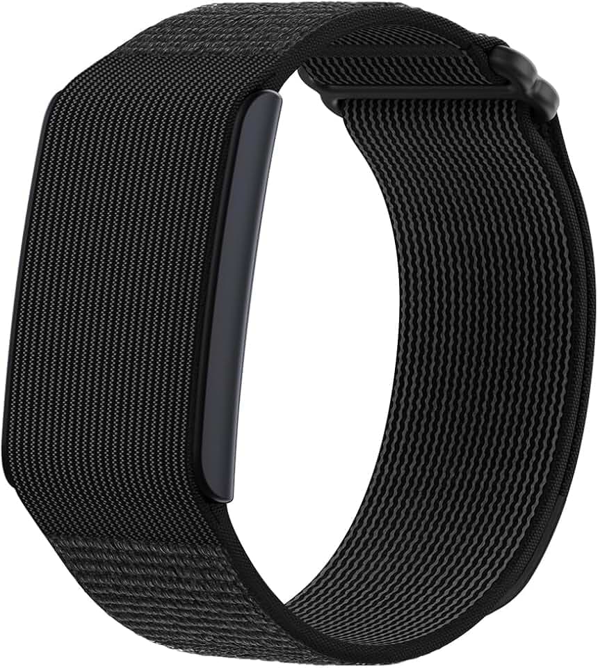 Amazfit Helio Strap Bracelet d'Activité, Suivi Sommeil & Cardio, 10 Jours Batterie, 50+ Modes de Sport, Musculation, Course Hyrox, Aucun Abonnement Requis, Tracker d’Activité pour Android et iOS