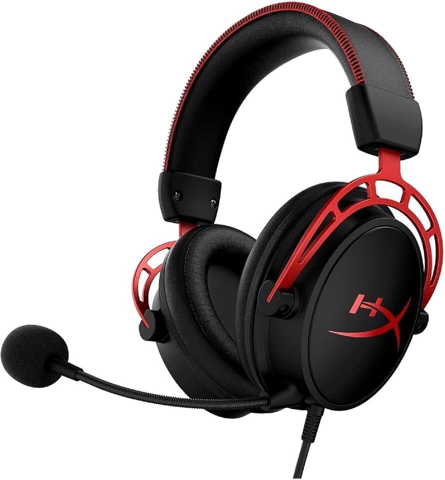 Hyperx Cloud Alpha - Gaming - Headset [Black-Red] Wired - Head-Band Black, Red - Warranty: 12M
