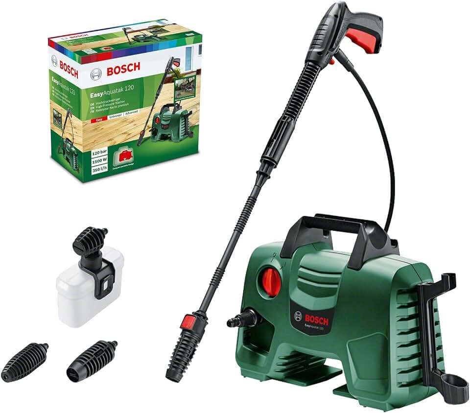 Bosch Nettoyeur Haute Pression EasyAquatak 120 | 1 500 W, pression : 120 bar