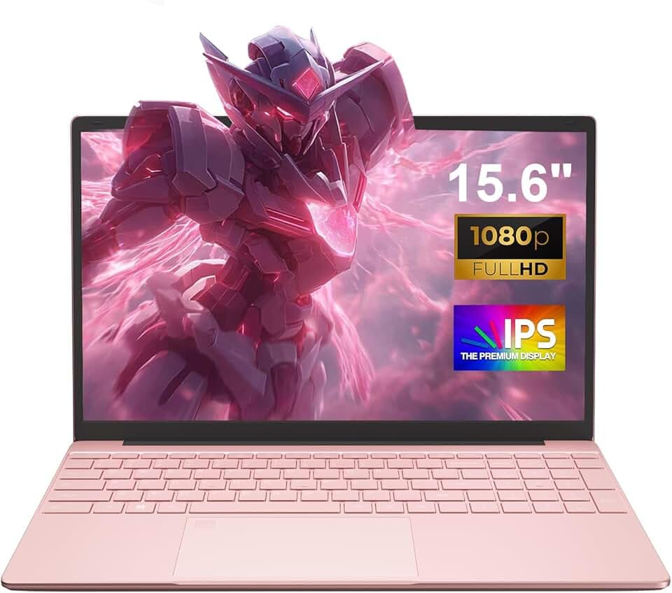 CYCLUS 15.6 Pouces IPS Ordinateur Portable Laptop N95 Processor (4C/4T, Boost 3,4 GHz), XE-LP Graphics, 16GB RAM 512 GB de SSD, Webcam, Comprend Un Cache Clavier AZERTY