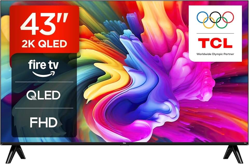TCL 43 Pouces Full HD Smart QLED Direct LED SF560 avec Fire TV et télécommande vocale Alexa