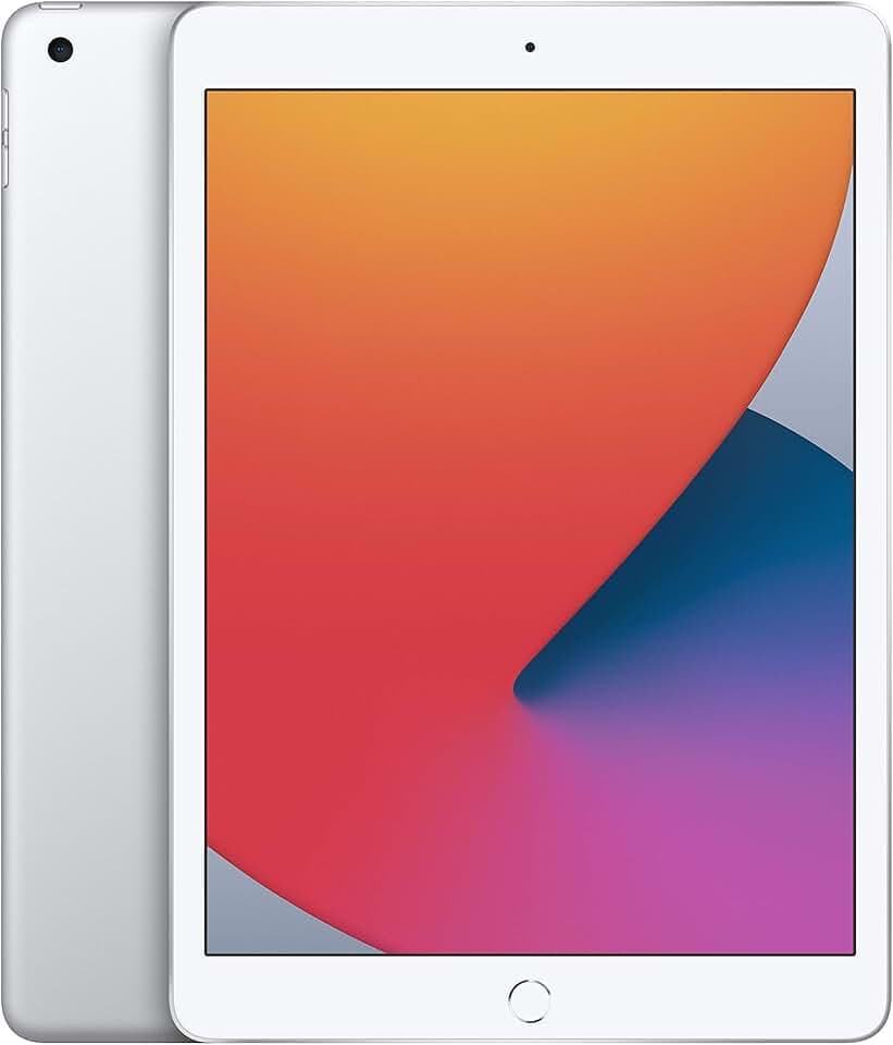 Apple iPad (8e Génération, 10,2-Pouces, 2020), 32Go, Wi-Fi, Argent (Reconditionné)