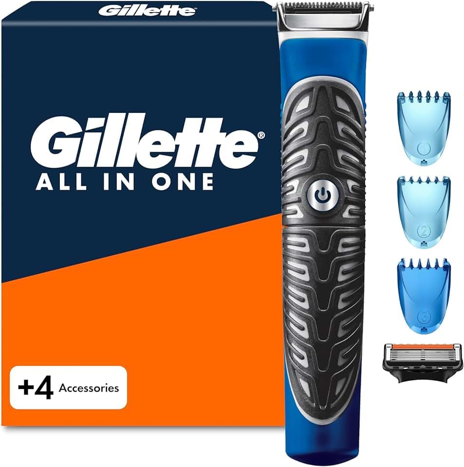 Gillette Labs Body + Intimate Rasoir Intime Homme, 1 Cartouche, Noir
