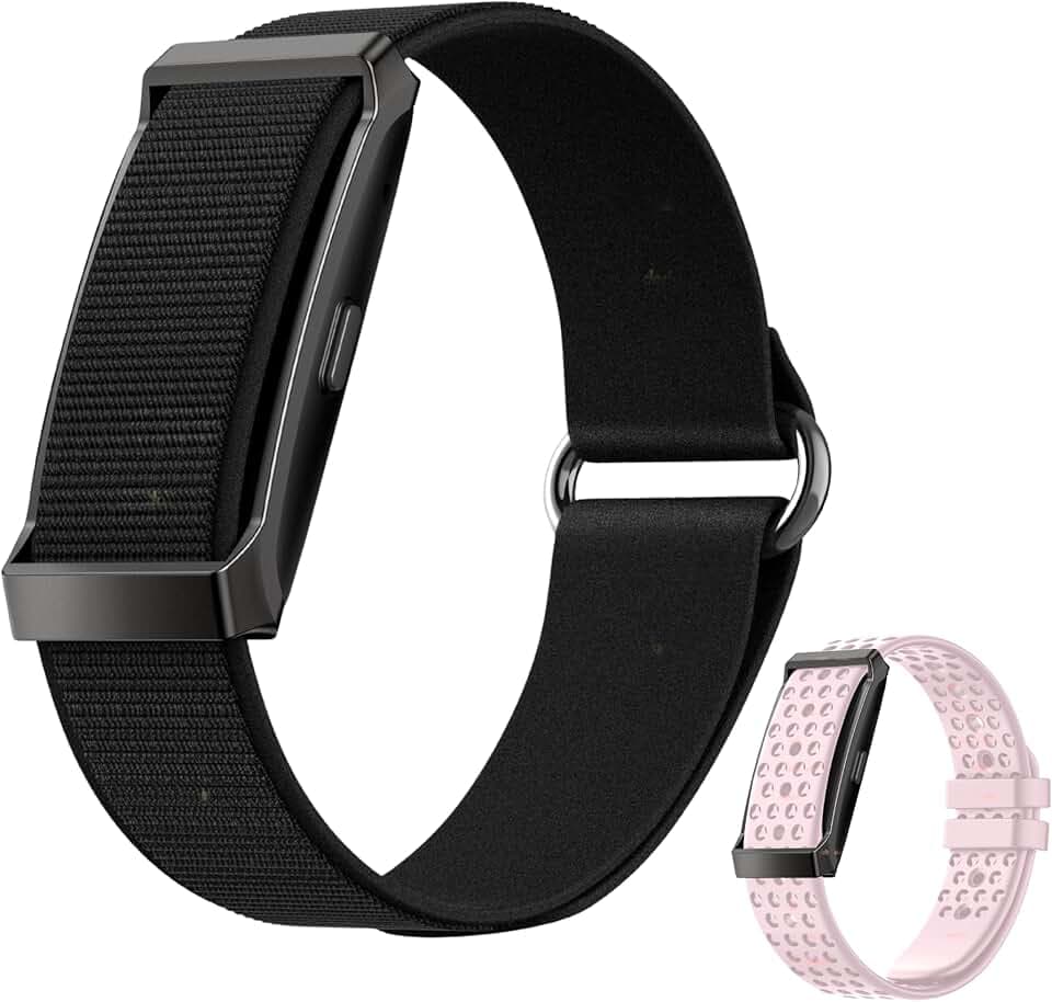 Bracelet Connecté Homme Femme – Fitness Tracker Intelligente avec GPS Intégré, Moniteur Cardiaque, Autonomie +1 Mois, SpO₂, Podomètre, Suivi Sommeil, Notifications WhatsApp, Étanche, avec 2 Br