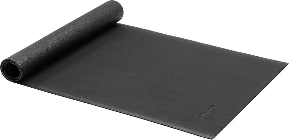 Amazon Basics Tapis de sol haute densité pour matériel de sport et tapis de course