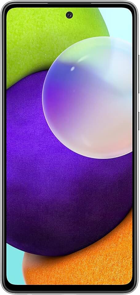 2021 Samsung Galaxy A52 Dual SIM 128 Go 6 G0 RAM - Génial Noir (Reconditionné)