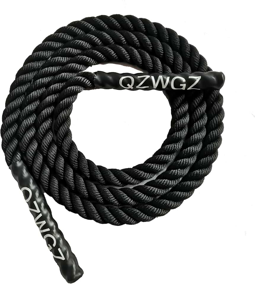 Corde à sauter lestée de 1,2 kg pour la musculation, cordes pour l'exercice de tout le corps, améliore la force et l'endurance, pour usage en extérieur, perte de poids