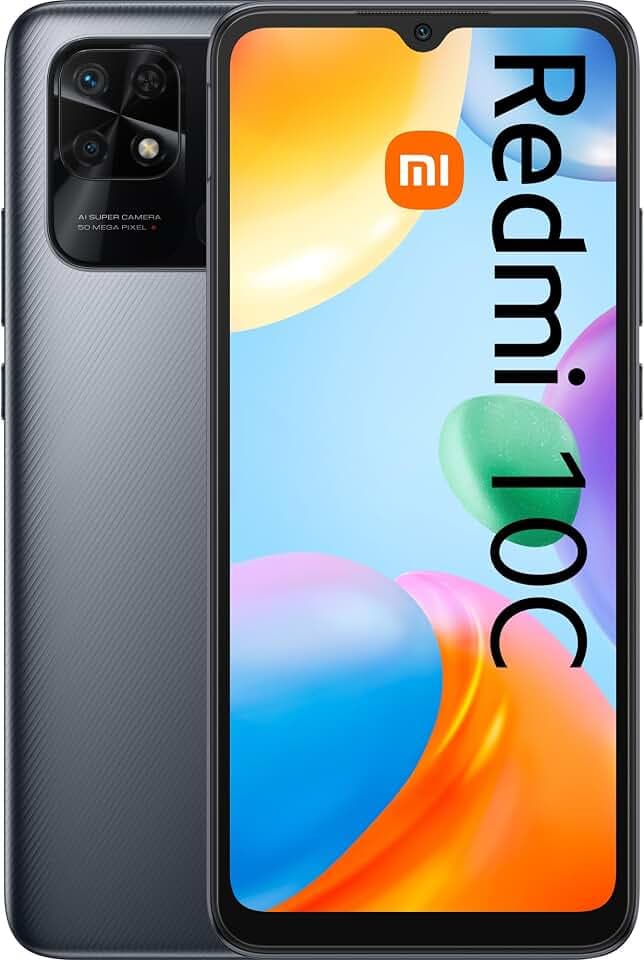 Xiaomi Redmi 10C Dual SIM 4GB RAM 64GB Graphite Gray EU