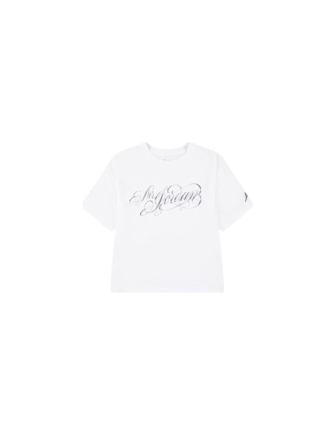 T-shirt Jordan Air Ss Gfx Enfant Blanc