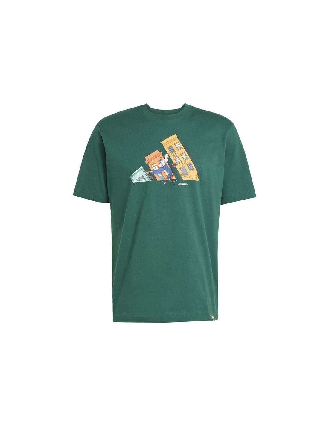 T-shirt adidas Ddl Skate Homme Vert