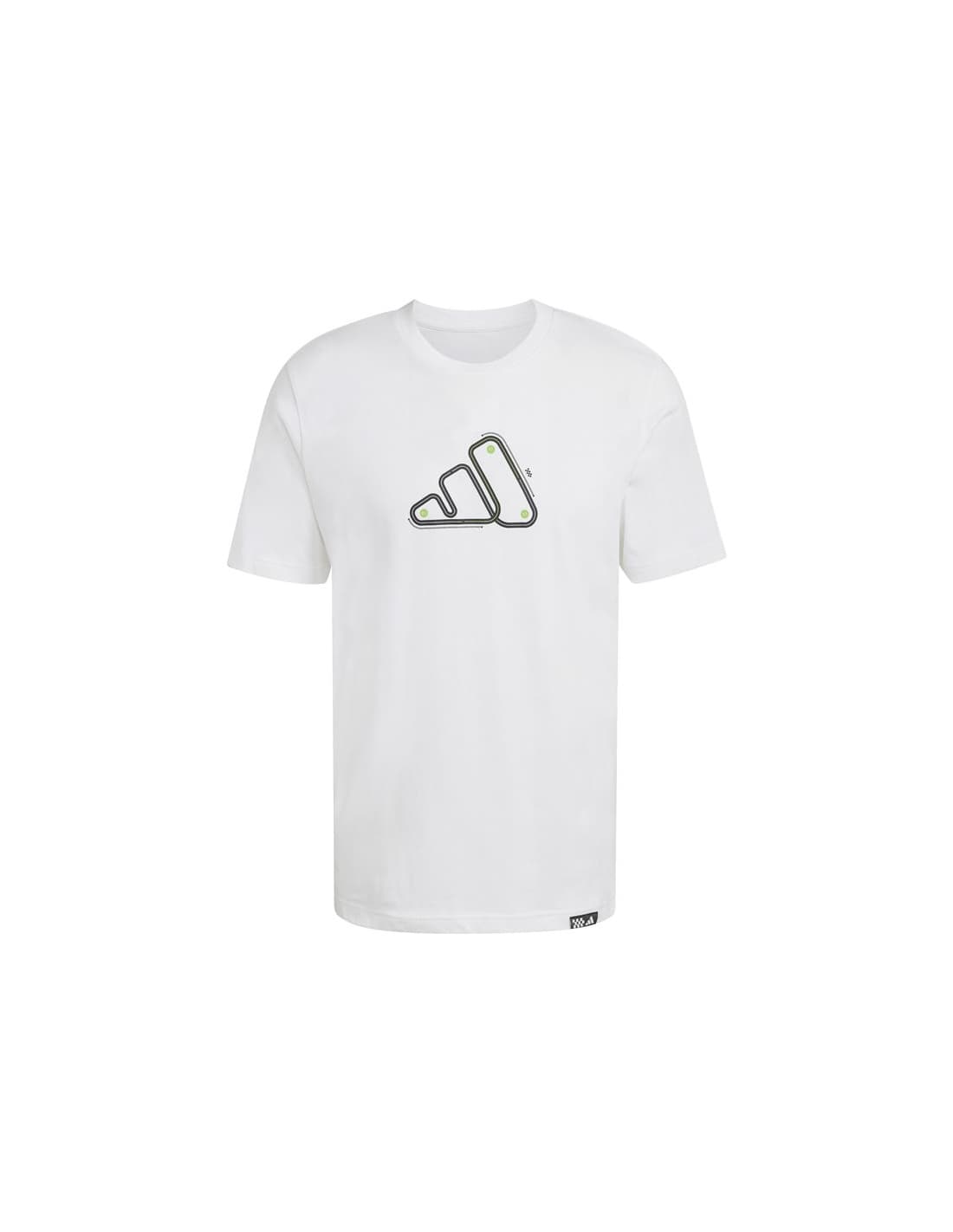 T-shirt adidas Mts Track Homme Blanc