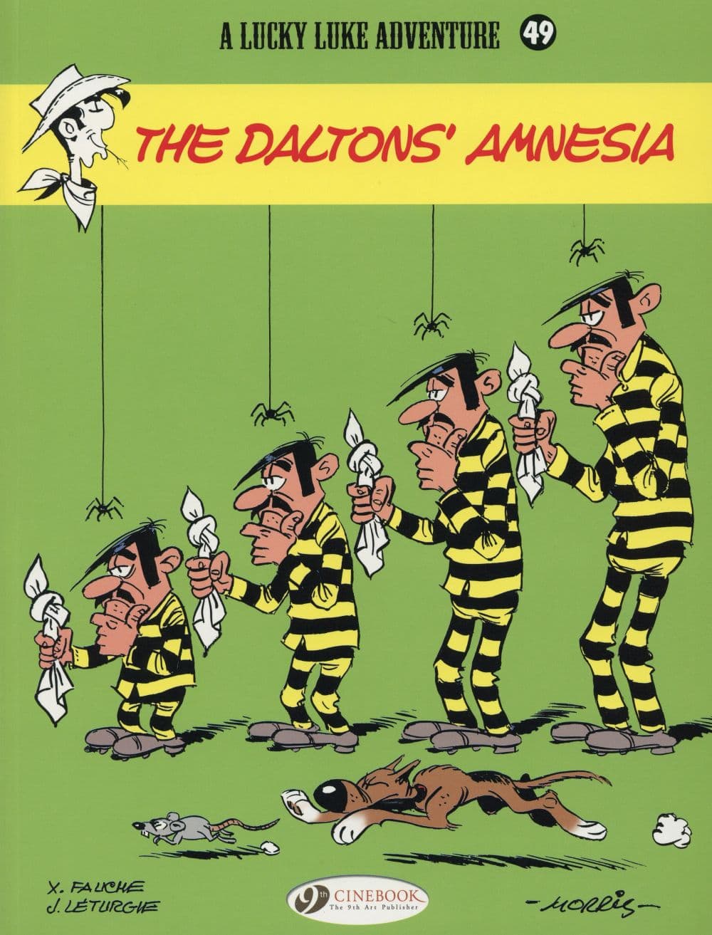 Lucky Luke tome 49 - The Dalton's Amnesia (en anglais)
