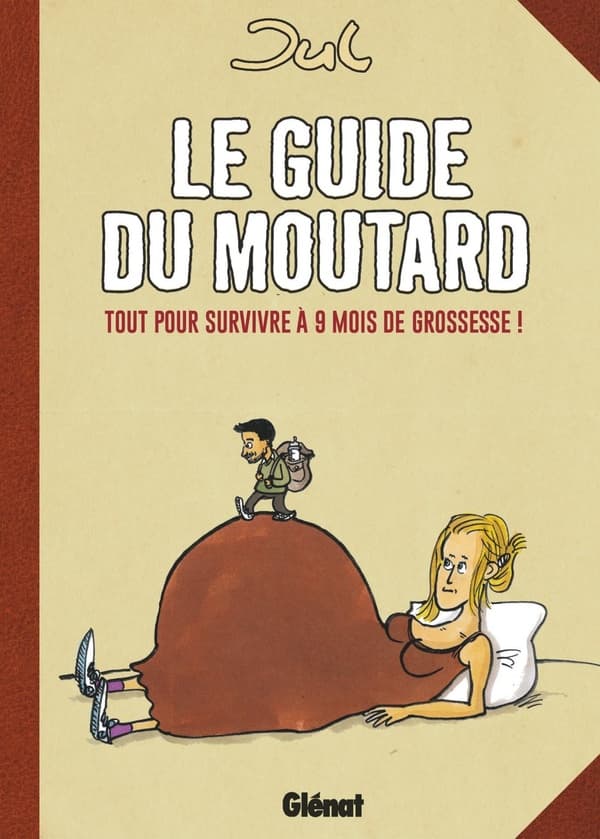 Qu'on soit future mère, futur père, ou tout simplement dans un rayon de moins de 200 mètres d'une femme enceinte, nul ne peut échapper aux bouleversements fantastiques provoqués par une grossesse ! Dans son journal de bord, véritable mine de conseils et reportage semaine après semaine, Jul nous livre avec son humour ravageur et son talent d'observateur hors-pair toutes les clefs pour réussir ce passage. On tremble chez la gynécologue et on rêve à la pharmacie, on vomit au restaurant et on fait de la politique à la maternité : voici enfin une boussole dans la jungle du baby-boom, pour les aventuriers de la grossesse.Véritable best-seller dédié au plus universel des sujets, Le Guide du moutard est un album qui ne se démode pas. Cette nouvelle édition avec une nouvelle couverture et des pages inédites fait résonner ce thème avec les grands évènements qui façonnent notre vie aujourd'hui. Daech, Donald Trump, les migrants, Charlie Hebdo apparaissent dans cette nouvelle version, parce que la grossesse n'échappe pas au fracas du monde. Drôle, tendre et corrosif : un album sans péridurale !