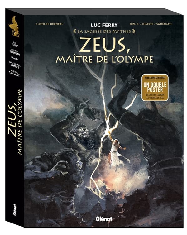 Zeus, maître de l'Olympe - coffret - La Naissance des Dieux, Les Guerres de Zeus, Les Amours de Zeus