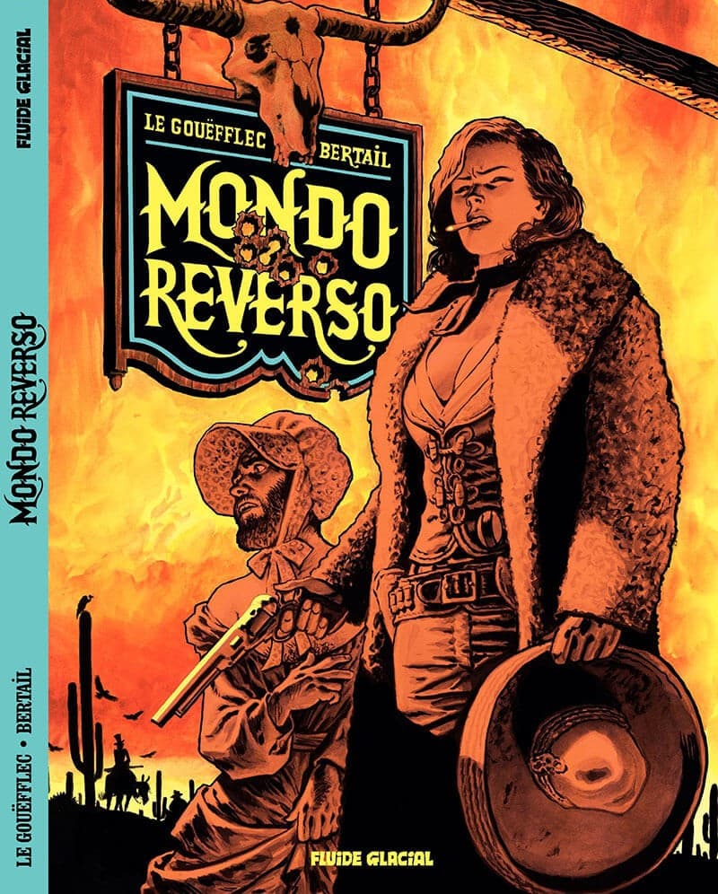 Mondo Reverso est un western transgenre. Les hommes sont des femmes, les femmes sont des hommes. Dans l'Ouest sauvage, Cornelia, desperadette au cuir bien tanné, fait la rencontre d'un joli petit lot, Lindbergh, homme au foyer en cavale. Tous les deux poursuivis par leur passé, quelques psychopathes et un paquet d'indiennes, ils se lancent dans une quête à travers les plaines de l'Arizona... et aux frontières du genre.
