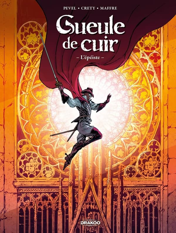 Gueule-de-cuir, c'est une histoire de cape et d'épée sombre et fantastique, c'est aussi un justicier de la nuit, oeuvrant sous Louis XIII, bien avant un certain "Chevalier Noir" ! 1633. Dans la France de Louis XIII et de Richelieu, magie noire et alchimie sont à l'oeuvre. Tandis que de mystérieuses factions s'affrontent en secret autour du Zodiaque du Diable, un redoutable nécromant étend son règne sur les bas-fonds de Paris et rêve de vengeance. Contre lui, un seul homme peut encore se dresser. Un duelliste que le destin a maudit et qui n'aura d'autre choix que d'accepter le masque et la destinée de Gueule-de-cuir.