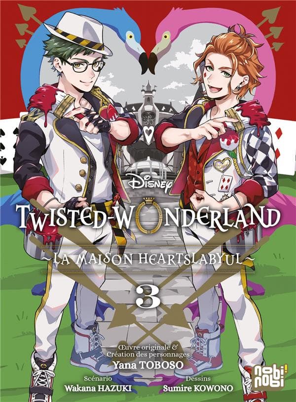 Twisted-wonderland - La maison Heartslabyul tome 3