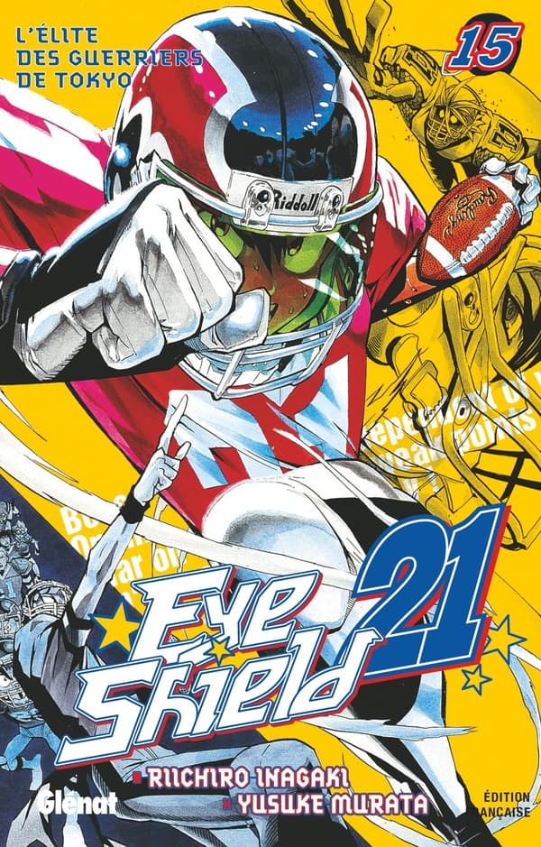 eye shield 21 tome 15 - l'élite des guerriers de tokyo