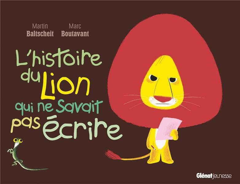 l'histoire du lion qui ne savait pas écrire