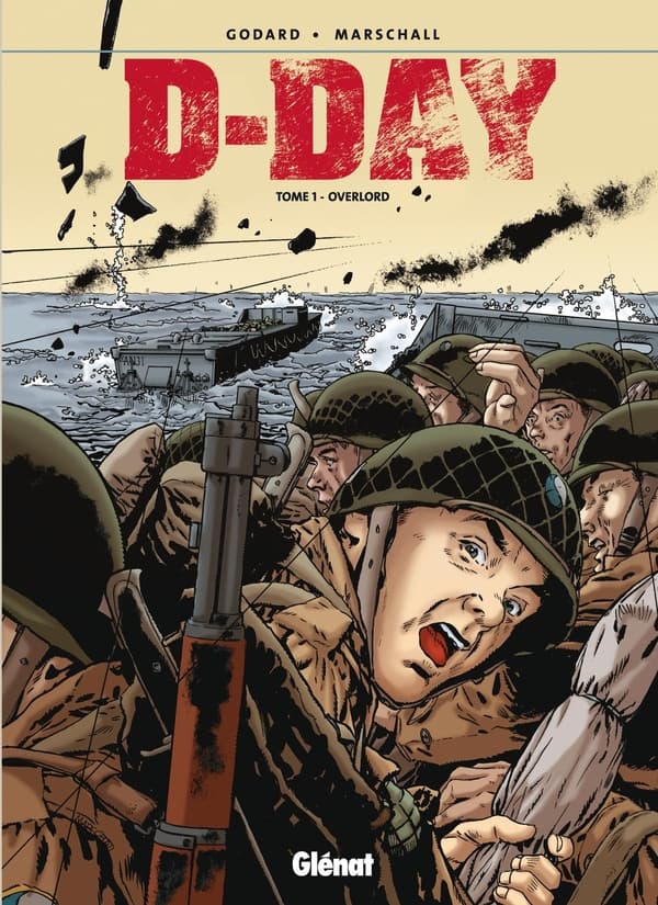 Le débarquement de Normandie vu à hauteur d'homme. Un remarquable album d'Histoire et de fiction mené par Christian Godard.Pour ceux qui n'en ont vu que des images, le D-Day ne fut qu'une étrange marée humaine. Une vague de casques et d'acier d'où l'on ne distinguait ni les visages ni les plaques d'identité des soldats. Godard et Marshall, à travers le destin d'un de ces hommes, ont voulu rendre hommage à la multitude de ceux dont l'Histoire a oublié le nom. En suivant le quotidien d'Emmet Dixon, 26 ans, un jeune GI séparé de sa fiancée résistante, et prêt à tout pour sauver un pays dont il ne connaît finalement rien, ils livrent une surprenante leçon d'Histoire et de courage sans rien concéder à la qualité de la fiction. On savait qu'« Histoire » pouvait prendre un grand « H ». Dorénavant « Fiction » pourra lui aussi s'écrire avec une capitale.