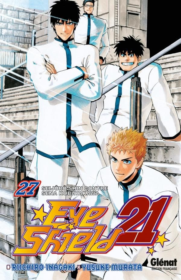 eye shield 21 tome 27 - Seijuro Shin contre Sena Kobayakawa