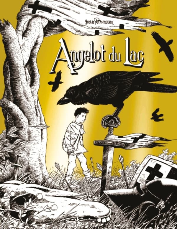 Angelot est trouvé par une bande d'enfants vagabonds alors qu'il est encore un bébé. Adopté par la petite troupe, il grandit, apprend à se battre et à voler à leurs côtés, dans la grande misère de la guerre de Cent Ans. Mais après de nombreuses aventures, Angelot perd sa famille adoptive. Il est alors recueilli par le comte de Forez, un chevalier aussi pauvre que noble qui fait de lui son écuyer.Lors de son périple avec le comte, Angelot fera de riches rencontres : Agnès, fille d'un riche commerçant promise en mariage à un seigneur italien, ainsi que Jehan de Meudon ou « Songe-Creux », un homme de théâtre passionné et très bavard.Mais le jeune garçon ne perd pas de vue son objectif : retrouver sa famille et son pays...