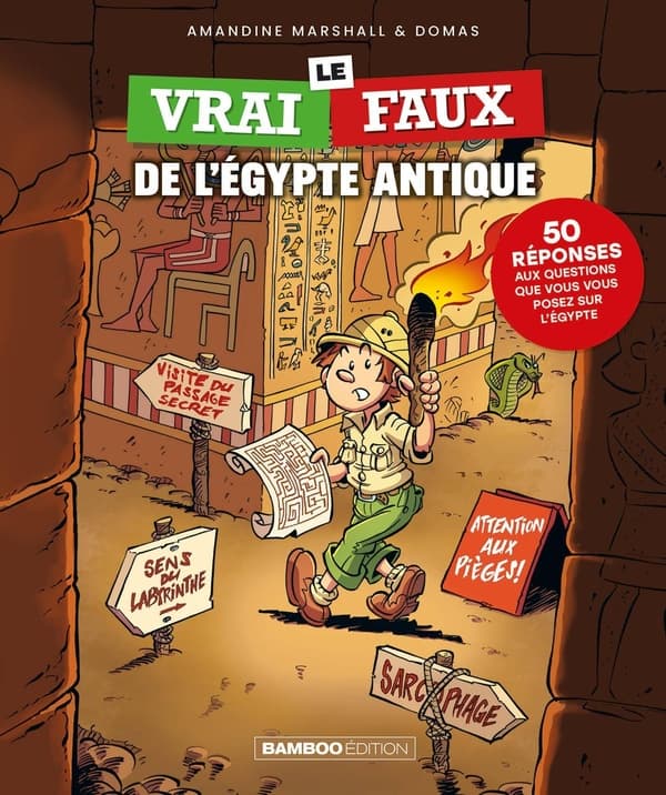 Découvrez tout ce que vous ignoriez sur l'Égypte des Pharaons ! Les Égyptiens sont-ils les inventeurs du chewing-gum ? Le chat était-il sacré dans l'Égypte ancienne ? Ramsès II a-t-il eu plus de 200 enfants ? Y avait-il des esclaves au temps des pharaons ?  À travers plus de 50 questions, l'égyptologue Amandine Marshall lève les secrets de l'Égypte ancienne.
