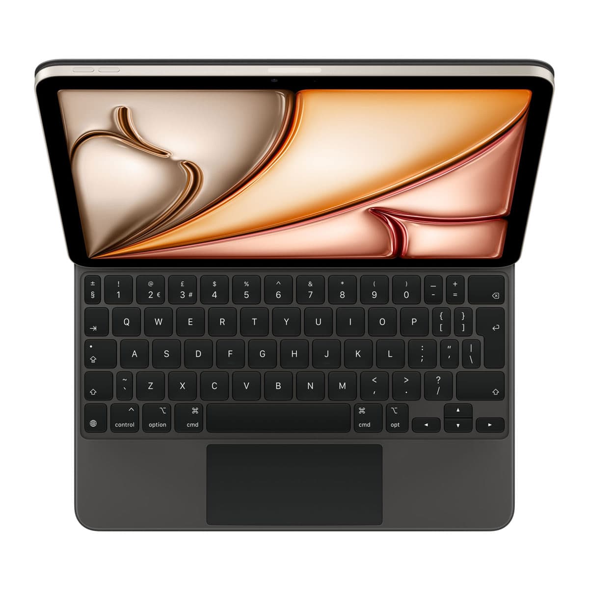 Magic Keyboard Apple iPad Air 11 pouces (2026) M4 / (2025) M3 / (2024) M2 / Air 5 (2022) / Air 4 (2020) / Pro 11 (2018/2020/2021/2022) - QWERTY / INT - Noir