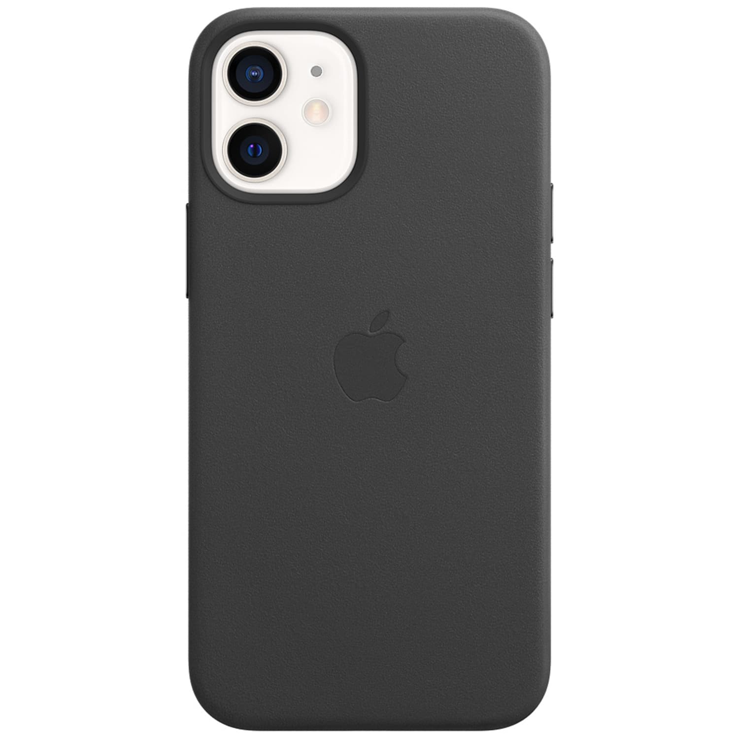 Coque Leather MagSafe Apple iPhone 12 Mini - Black