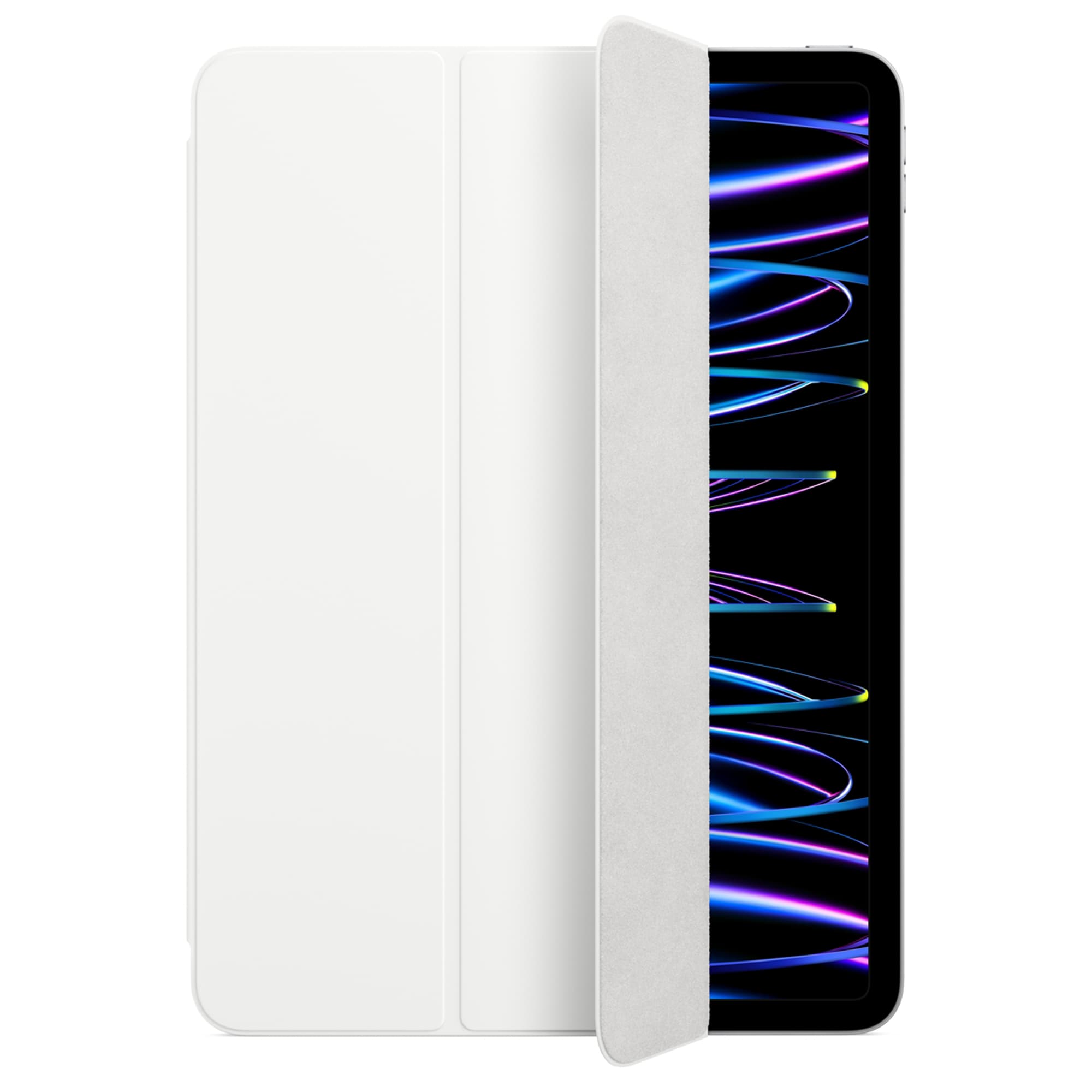 Smart Folio Apple iPad Air 11 pouces (2026) M4 / (2025) M3 / (2024) M2 / iPad Pro 11 (2020/2021/2022) / Air 5 (2022) / Air 4 (2020) - Blanc