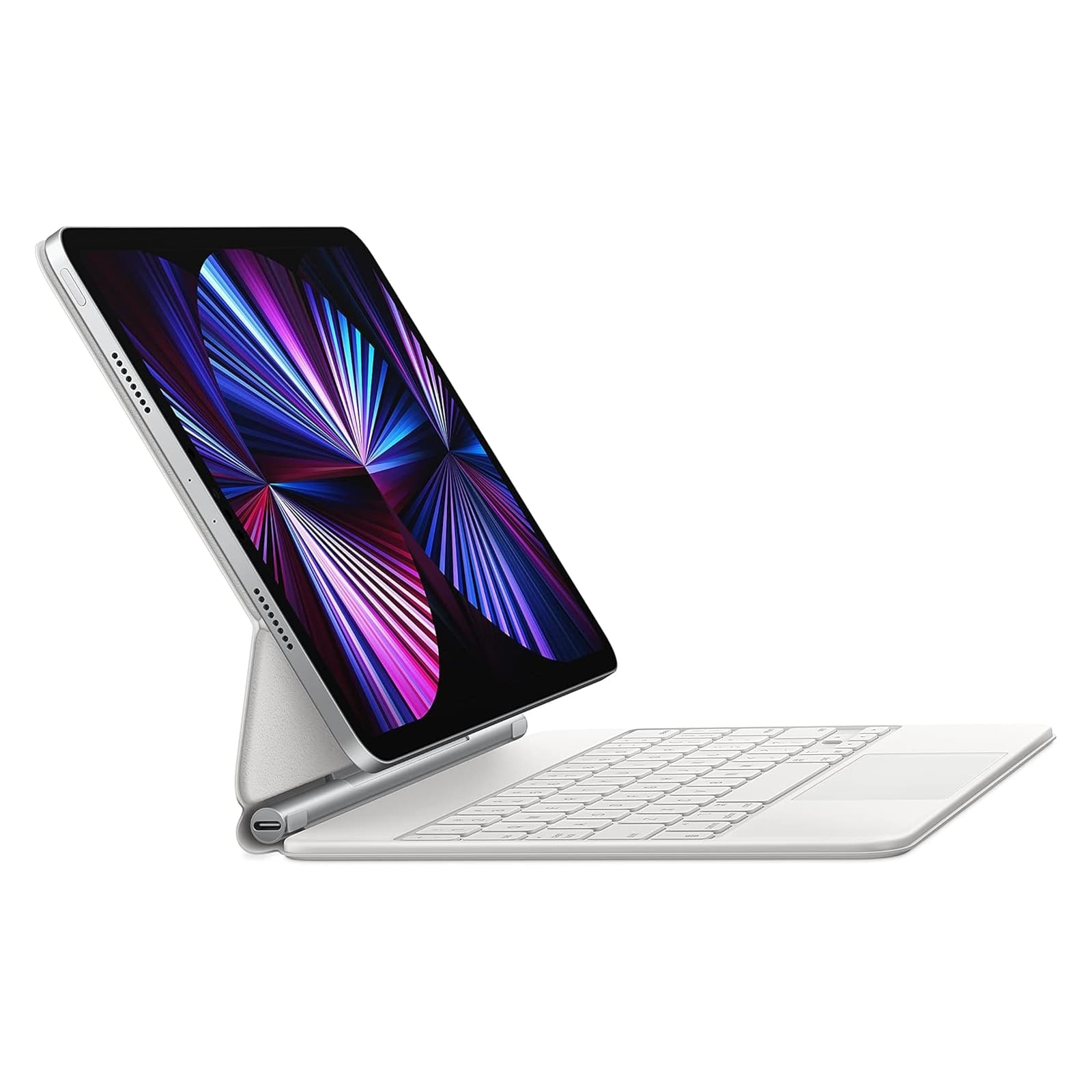 Magic Keyboard Apple iPad Air 11 pouces (2026) M4 / (2025) M3 / (2024) M2 / Air 5 (2022) / Air 4 (2020) / Pro 11 (2018/2020/2021/2022) - QWERTY / UK - Blanc