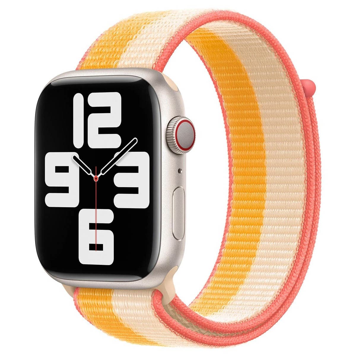 Bracelet Sport Loop Apple Watch | 44/45/46/49 mm - Maize/White