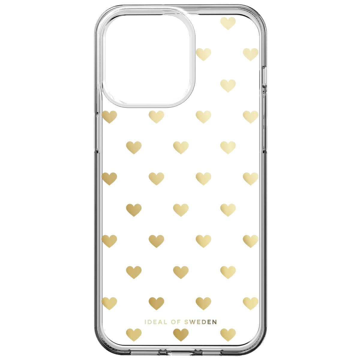 iDeal of Sweden Coque miroir Apple iPhone 15 Pro Max - Golden Hearts
