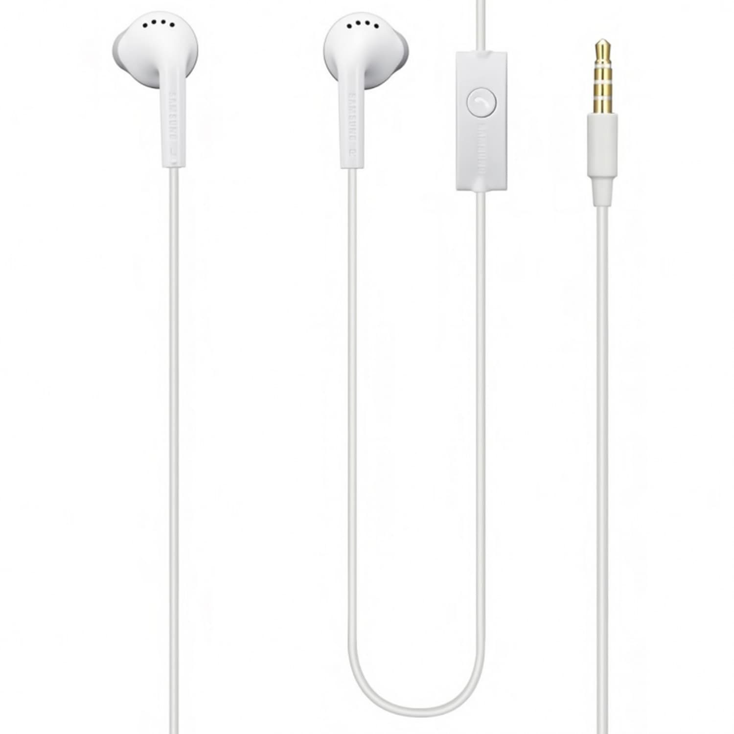 Samsung Industry Packaged Original 3.5 mm Earphones EHS61 - Écouteurs 3,5 mm Jack connexion - Blanc