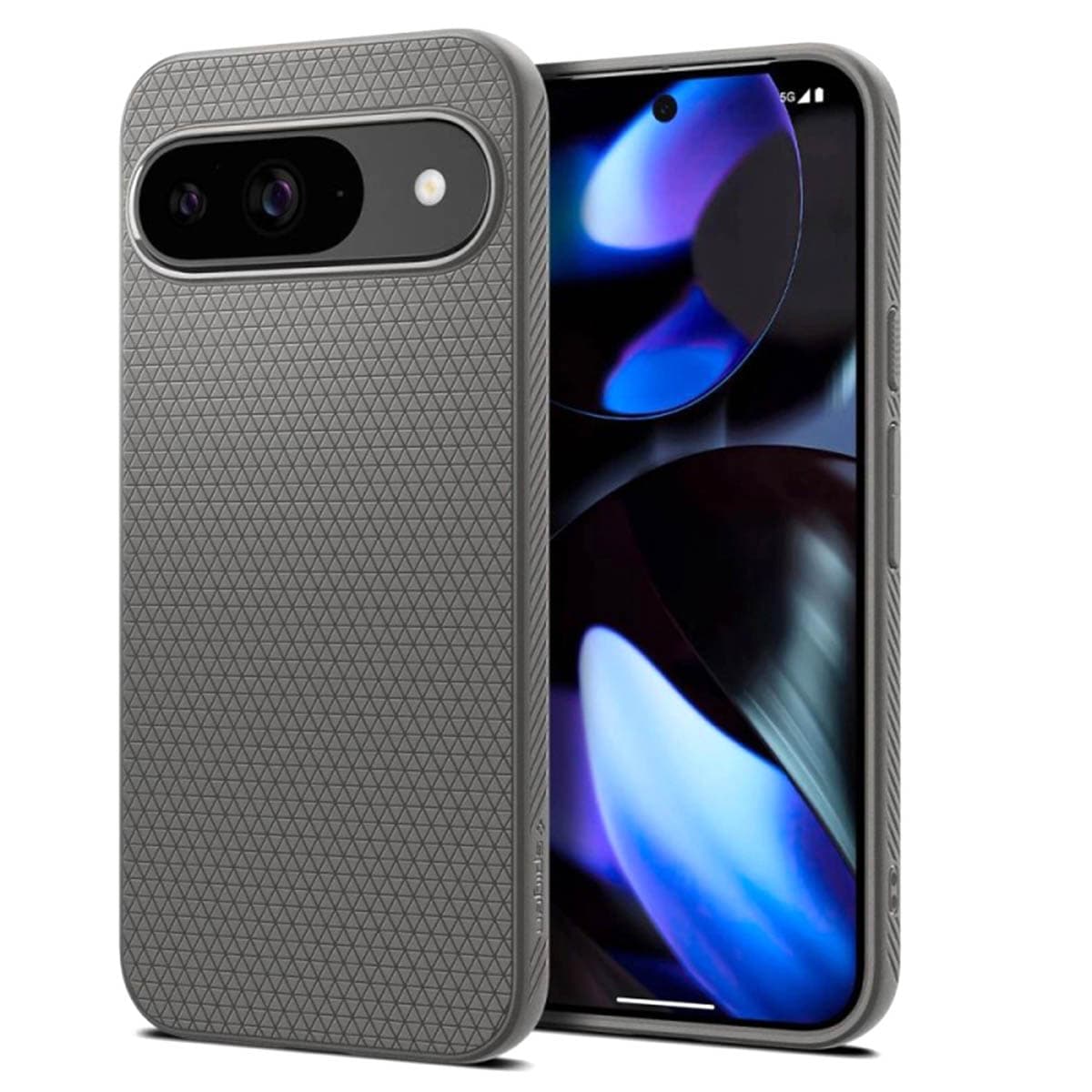 Spigen Coque Liquid Air™ Google Pixel 9 / 9 Pro - Marble Gray