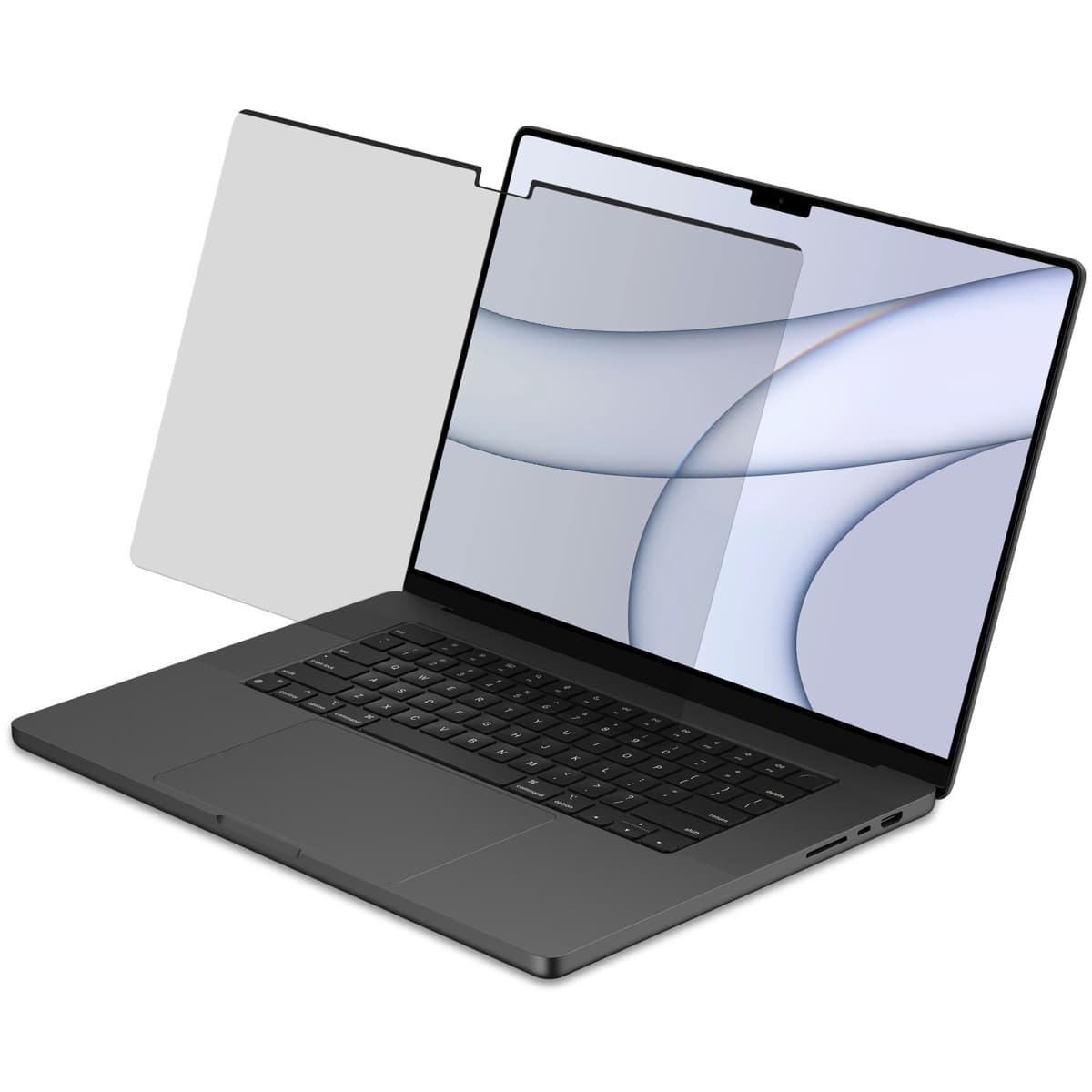 Accezz Protecteur d'écran magnétique Apple MacBook Pro 16 pouces (2021 / 2023 M3 / 2024 M4 / 2026 M5)