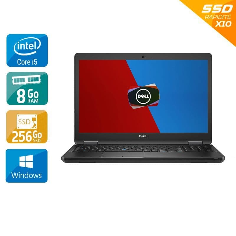 Découvrez le Dell Latitude 5590 reconditionné, équipé d’un Intel Core i5 cadencé à 1,6 GHz.
Ordinateur portable reconditionné dans nos ateliers en Ile-de-France, audité en 50 points de contrôle par nos techniciens et livré 100% fonctionnel.
