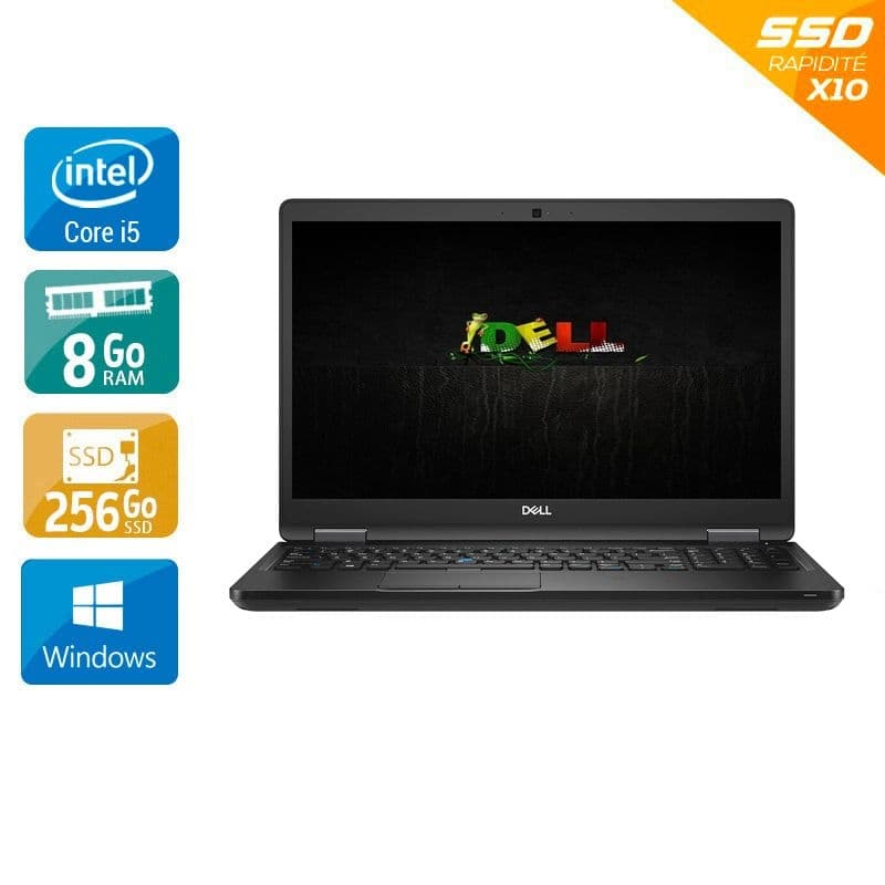 Découvrez le Dell Latitude 5590 reconditionné, équipé d’un Intel Core i5 cadencé à 2,6 GHz.
Ordinateur portable reconditionné dans nos ateliers en Ile-de-France, audité en 50 points de contrôle par nos techniciens et livré 100% fonctionnel.