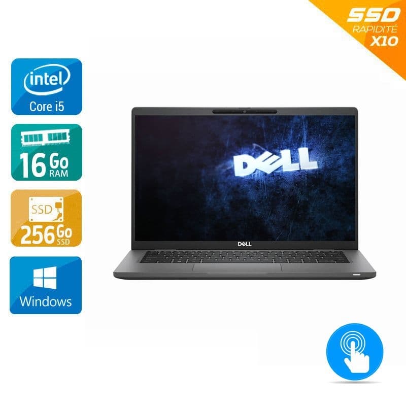 Dell Latitude 7320 13,2'' Tactile i5 Gen 11 - 16Go RAM 256Go SSD Windows 11 - Etat du Produit : État correct État correctOccasion certifiée reconditionnée
