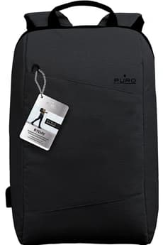 Sacoche pour ordinateur portable Puro Sac à dos Byday pour McBook Pro 15'' et Notebook 15,6'' Noir
