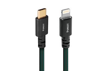 CABLE USB LIGHTNING / USB-C FOREST 0.75M