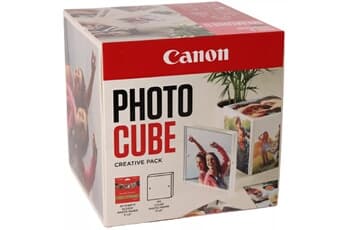 PP-201 5X5 PHOTO CUBE CREATIVE Blanc/Orange